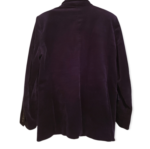 Gap Navy Corduroy Double Breasted Jacket - Picture 3 of 6